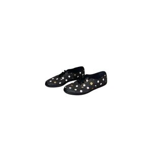 Keds “Taylor Swift” Black White Gold Polka Dot Shoes - Women’s Size 6